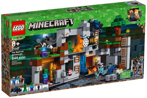 Lego 21147 Lego Minecraft The Bedrock Adventures Toymania Lego