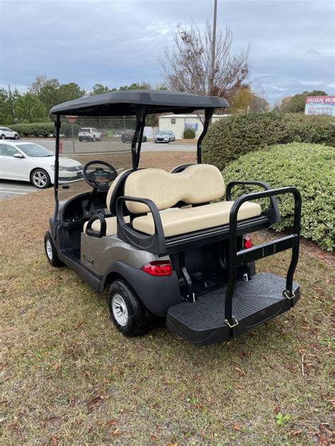 2022 Bronze Club Car Tempo 4 Passenger Non Lifted New Batteries Golf