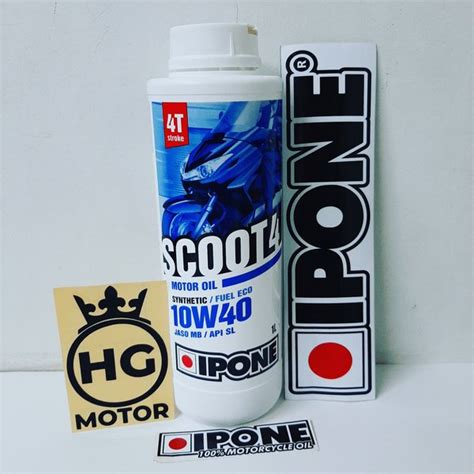 Jual Oli Ipone Scoot 4 10w40 Matic Di Lapak HG Motor Bukalapak