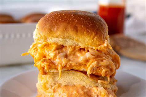 Easy Buffalo Chicken Sliders All Things Mamma