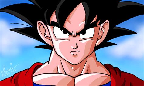 Goku Angry Face