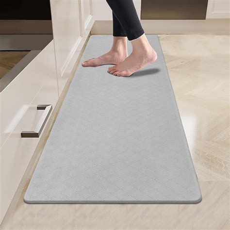 Amazon HEBE Kitchen Mat Cushioned Anti Fatigue Kitchen Mats For