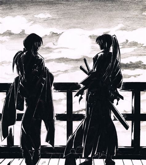 Kenshin and Tomoe by Felix-Alvarez on DeviantArt