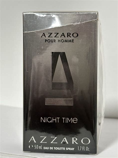 Azzaro Pour Homme Night Time Eau De Toilette For Man 1 7 Oz Edt Ebay