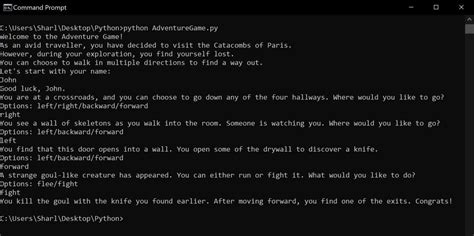 How To Create A Text Based Adventure Game In Python