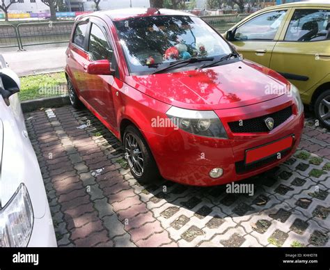 2008 Proton Savvy (Modified) in Singapore (02 Stock Photo - Alamy