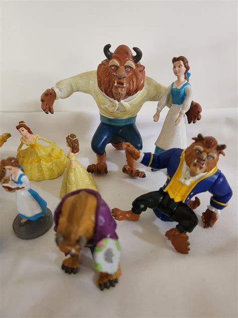 Beauty And The Beast Figures Bundle Etsy