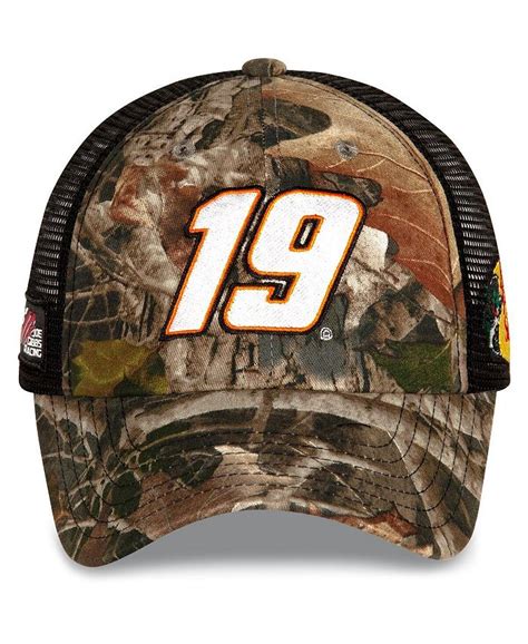 Joe Gibbs Racing Team Collection Mens Camo Black Martin Truex Jr Bass