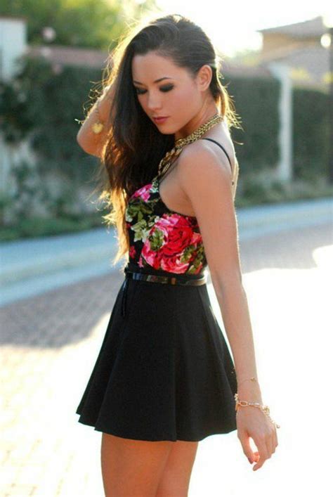 45 Cute Skater Skirt Outfit Ideas To Try This Season Cute Skater