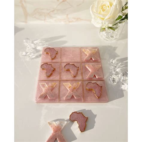 Rain Sky Home Decor Tic Tac Toe Africa Rose Quartz Wayfair