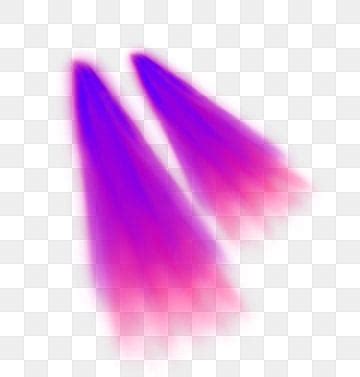 Fuchsia Stage Light Beam Glitter Point Colorful PNG Transparent