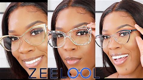 Affordable And Stylish Prescription Glasses Review Zeelool Try On Haul Youtube