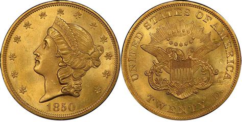 The 1850 Double Eagle: The First Circulating $20 Gold Coins