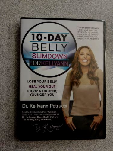 10 Day Belly Slimdown Dr Kellyann Petrucci Brand New Sealed Dvd Ebay