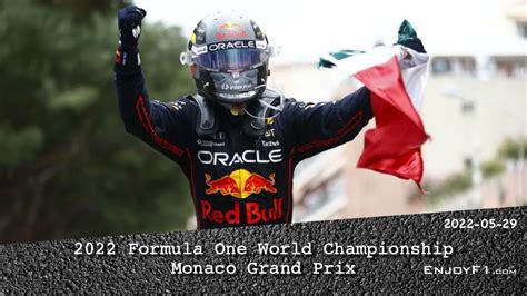 EnjoyF1 2022 Season Formula One World Championship Monaco Grand Prix