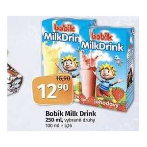 ARCHIV Bobík Milk Drink 250 ml vybrané druhy v akci platné do 22 2