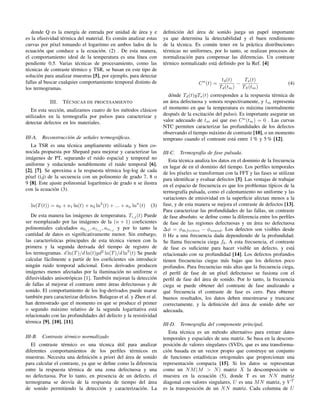 Estudio De Las T Cnicas De Termograf A Pulsada Pdf