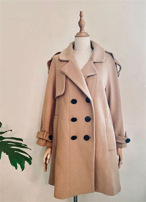 Winter Coat Nude Color Large Women S Fashion Coats Jackets And Outerwear On Carousell