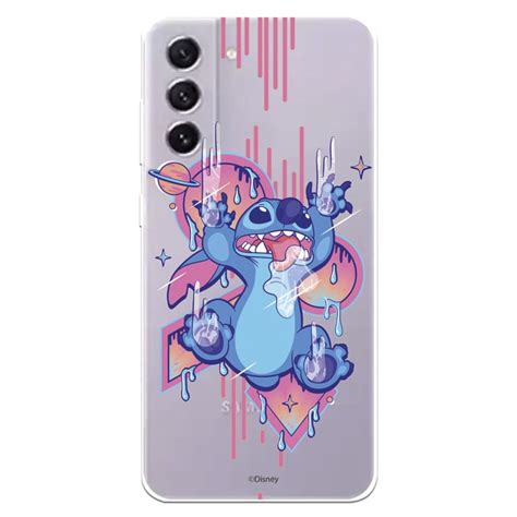 Funda Para Samsung Galaxy S23 Fe Oficial De Disney Stitch Graffiti