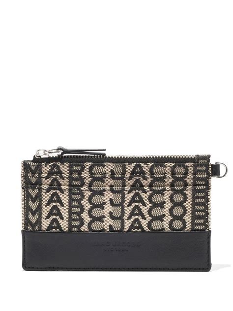 Marc Jacobs The Top Zip Wristlet Wallet Black Farfetch