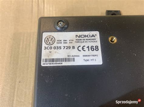 Moduł sterownik telefonu Bluetooth 3C0035729 vw passat b6 Szczecin