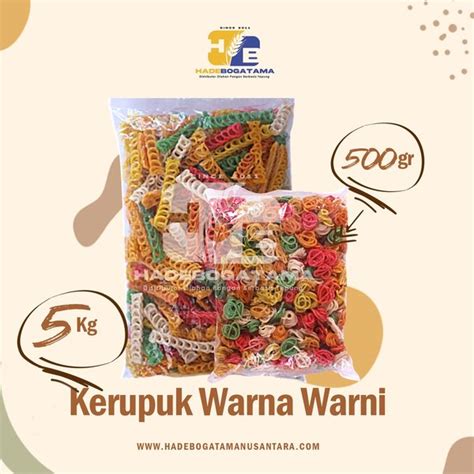 Jual Kerupuk Warna Warni 1 Ball Di Lapak Hadebogatama Bukalapak