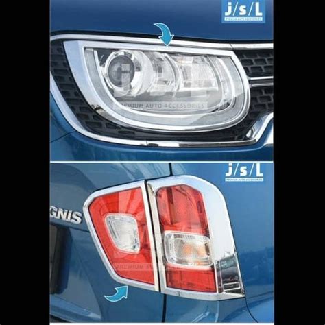 Jual Paket Garnish Garnis List Lis Lampu Depan Belakang Suzuki Ignis Di