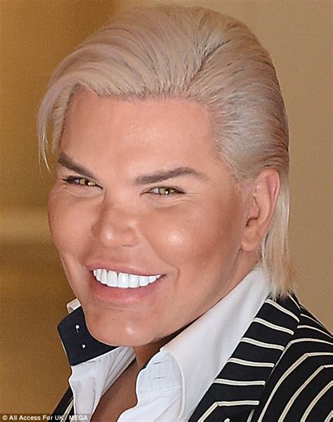 Human Ken Doll Rodrigo Alves Shares Smooch With Model Daily Mail Online