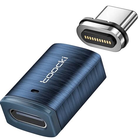 Toocki Adapter Magnetyczny Otg Przej Ci Wka Usb C Type C Dane