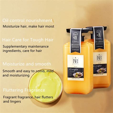 Anti Dandruff Oil Control Ginger Shampoo Anti Hair Loss Hair Growth