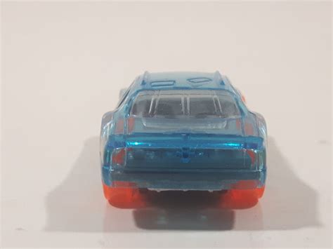 2015 Hot Wheels X Raycers Stockar Translucent Light Blue Die Cast Toy Treasure Valley Antiques