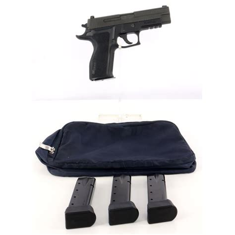 sig sauer p elite mm semi automatic pistol