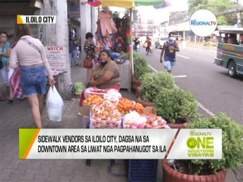 One Western Visayas Sidewalk Vendors Sa Iloilo City Dagsa Na Sa