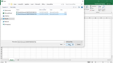 Recover Deleted Or Unsaved Excel Files In 3 Steps