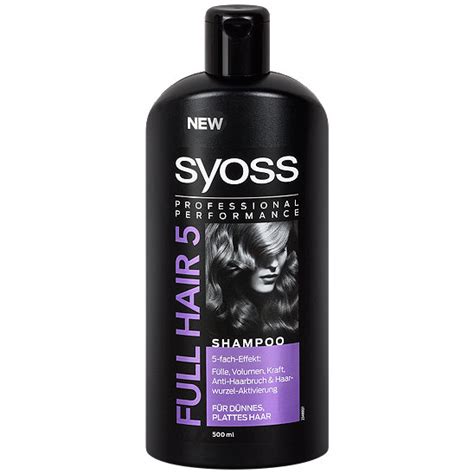 Syoss Full Hair Shampoo Shampoo Im Dm Online Shop