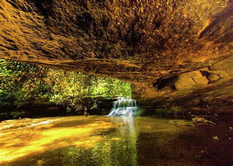 Creation Falls Red River Gorge Kentucky Photograph By Steve Schrock