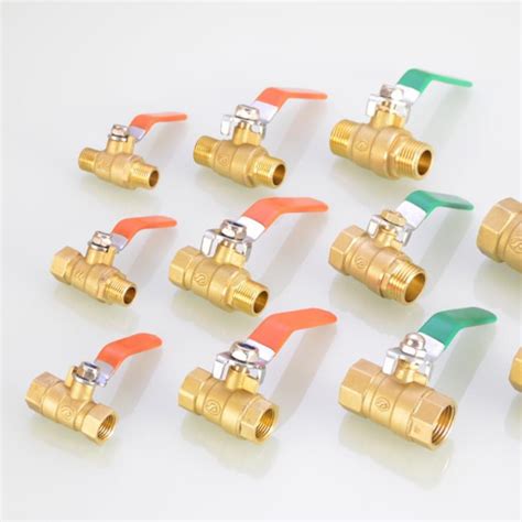 Thread End Bsp Npt Thread Brass Ball Valve China Thread Ball Valve