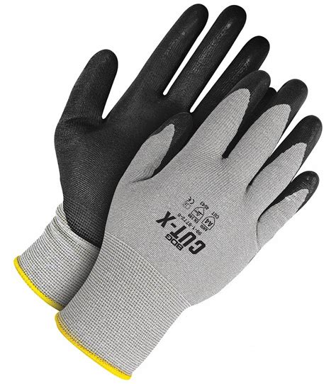 BDG XL 10 ANSI Cut Level A4 Coated Gloves 55KZ69 99 1 9772 10