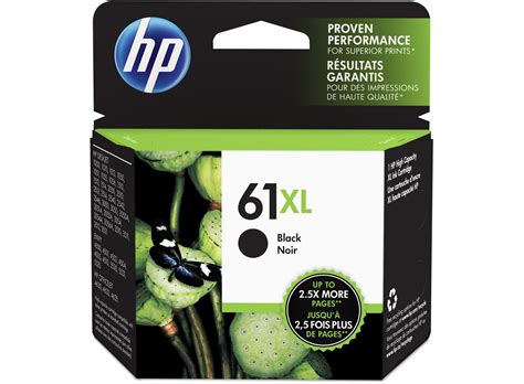 Hp 61xl Black High Yield Original Ink Cartridge Ch563wn Hp Store Canada