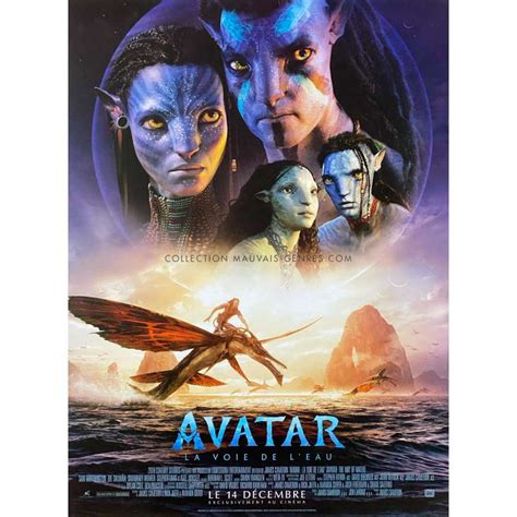 Avatar The Way Of Water French Movie Poster X In