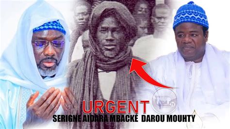 Déclaration SERIGNE AIDARA MBACKÉ Darou Mouhty Sur l affaire de mame