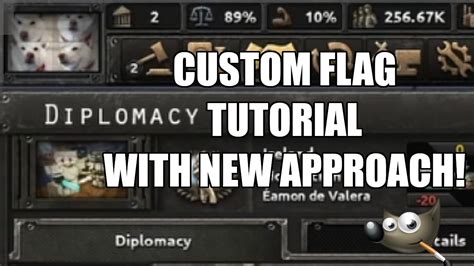 Hoi Custom Flag Tga Replacement Mod Tutorial Youtube