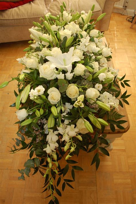 Casket Spray Casket Flowers Fresh Flowers Arrangements Funeral Flowers