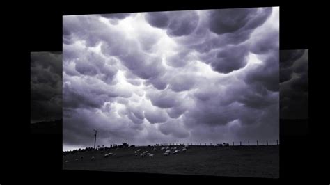 Wenn Sie Solche Wolken Am Himmel Sehen Seien Sie U Erst Vorsichtig