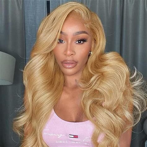 Amazon FTQZKEY Ash Blonde Lace Front Wigs Human Hair 26 Inch