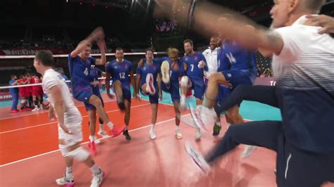 Tokyo Erkekler Voleybol Final Fransa Rusya Olimpiyat