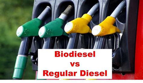 Biodiesel Vs Diesel What Is The Difference Between Two Fuels