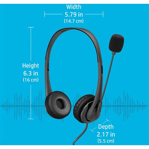 Hp Stereo Usb Headset G2 Schwarz