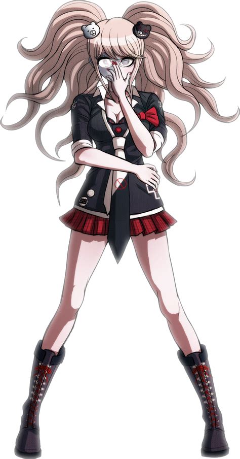 Изображение Danganronpa V3 Tsumugi Shirogane Fullbody Sprite Junko Enoshima 18 Png