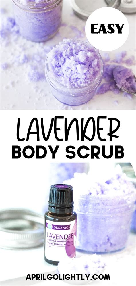 Lavender Body Scrub Sugar Scrub Diy Lavender Sugar Scrub Sugar